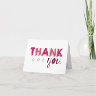 Little Star Thank You Note