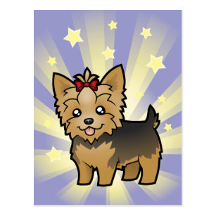 Biewer Yorkshire Terrier Postcards No Minimum Quantity Zazzle