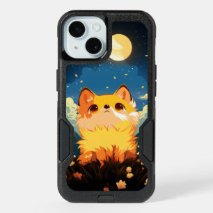 Little Stargazing Fox iPhone 15 Case