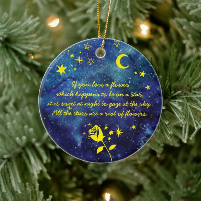Little Stars and personalized name ornament (Tree)