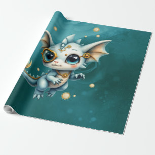 Little Steam Dragon – Professional Chaos Engineer. Wrapping Paper