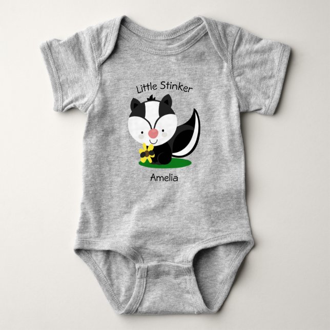 Little Stinker Signature  Baby Bodysuit (Front)