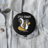 Little Stinker Skunk Button (In Situ)