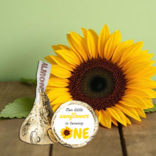 Little Sunflower 1st Birthday Hershey®'s Kisses®