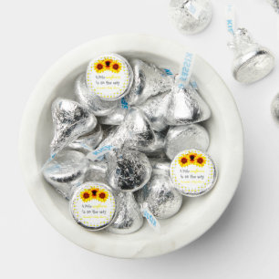 Little Sunflower Baby Shower Hershey®'s Kisses®