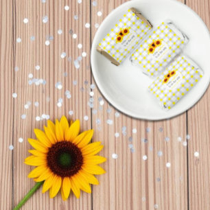 Little Sunflower Baby Shower Hershey's Miniatures