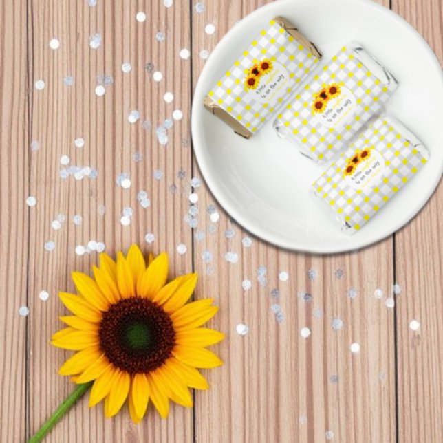 Little Sunflower Baby Shower Hershey's Miniatures (Creator Uploaded)