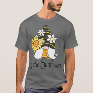 Little Sunflower Cute Gnome T-Shirt