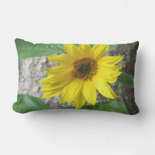 Little Sunflower Lumbar Pillow
