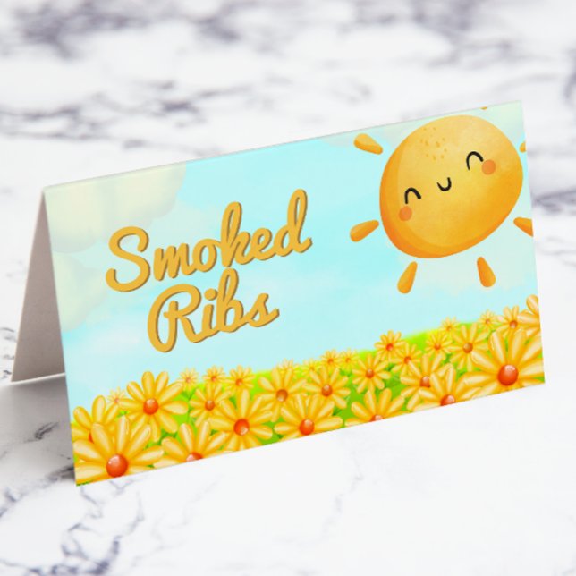 Little Sunshine - Baby Shower Food Label (Creator Uploaded)