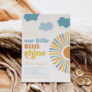 Little Sunshine Birthday Invitation