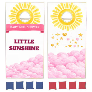 Little Sunshine Celebration Party Cornhole Set