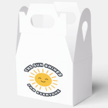 Little Sunshine Favor Box