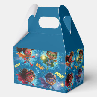 Little Superheroes Party Favor Boxes