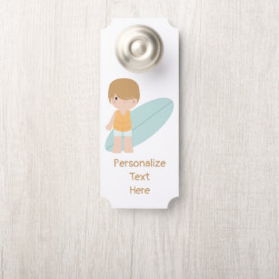 Kids Personalized door hanger (vertical with bottom clips) 11x15