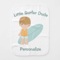 Little Surfer Dude Cute Baby Boy Surfboard Baby B