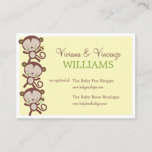 Surprise Baby Shower Invitations Zazzle Little Surprise Baby Shower Registry Cards