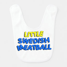 Little Swedish Meatball Bib