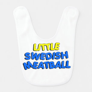 Little Swedish Meatball Bib