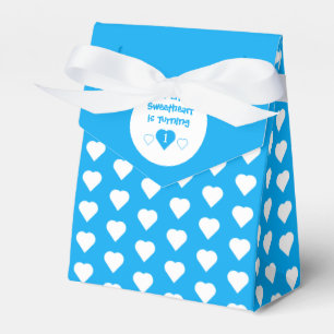 Little Sweetheart 1st Birthday Favor Boxes