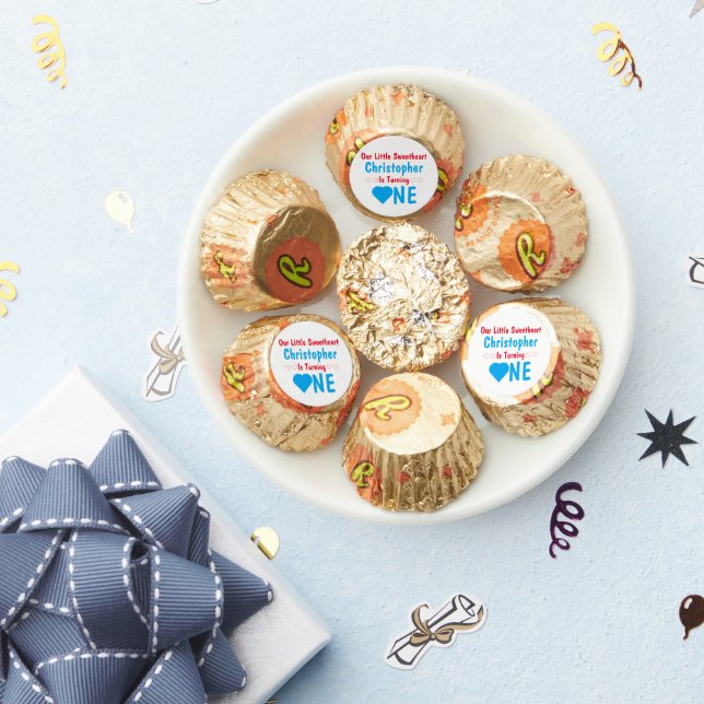 Little Sweetheart 1st Birthday Reese's Peanut Butter Cups (Party)