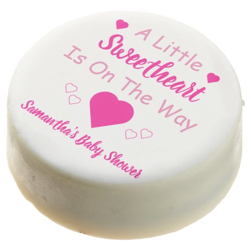 Little Sweetheart Baby Shower Chocolate Covered Oreo