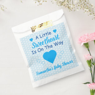 Little Sweetheart Baby Shower Favor Bag