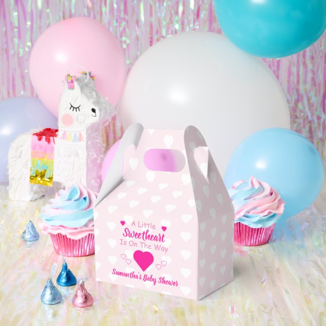 Little Sweetheart Baby Shower Favor Boxes (Party)