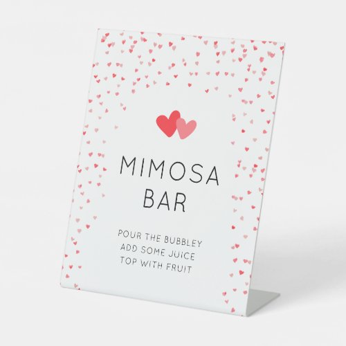 Little Sweetheart Baby Shower Mimosa Bar Sign