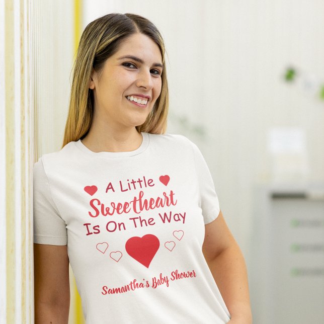Little Sweetheart Baby Shower T-Shirt (Creator Uploaded)