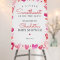 Little Sweetheart Baby Shower Welcome Sign