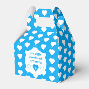 Little Sweetheart Birthday Favor Boxes
