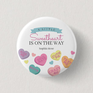 Little Sweetheart Candy Baby Shower Pin