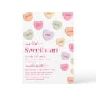 Little Sweetheart candy Valentines Day Baby shower