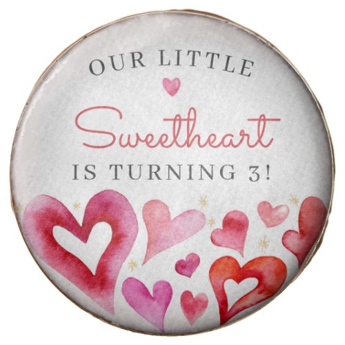 Little Sweetheart February Party Chocolate Covered Oreo