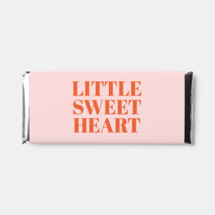 Little Sweetheart Pink and Red Hershey Bar Favors