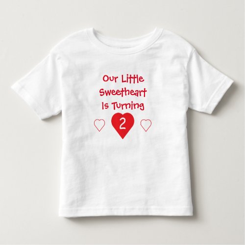 Little Sweetheart Toddler T_shirt