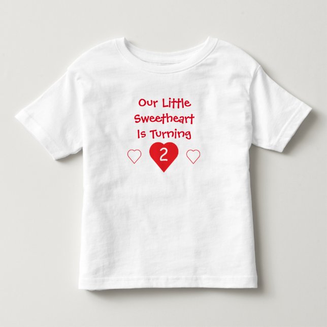 Little Sweetheart Toddler T-shirt (Front)