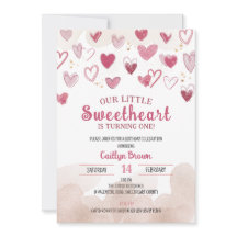 Little Sweetheart turns ONE, Valentine Birthday