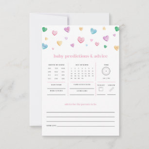 Little Sweetheart Valentine Baby Prediction Game