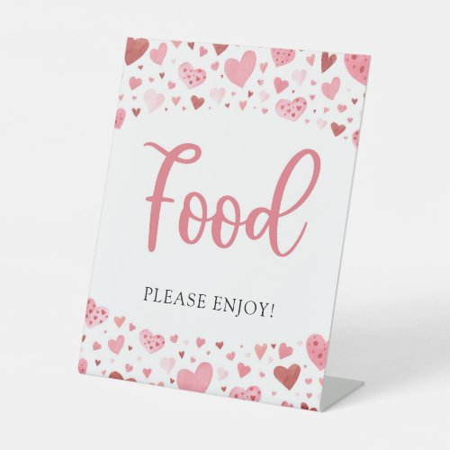 Little Sweetheart Valentine Baby Shower Food Sign
