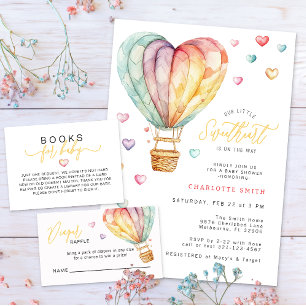 Little Sweetheart Valentine Baby Shower  Invitation