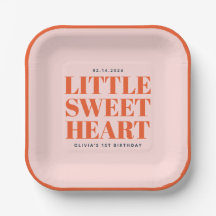 Little Sweetheart Valentine's 1st Birthday