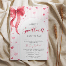 Little Sweetheart Valentines Baby Shower