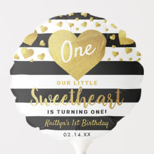 Little Sweetheart Valentine's Day Any Age Birthday Balloon