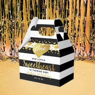 Little Sweetheart Valentine's Day Any Age Birthday Favor Boxes