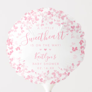 Little Sweetheart Valentine's Day Baby Shower Balloon