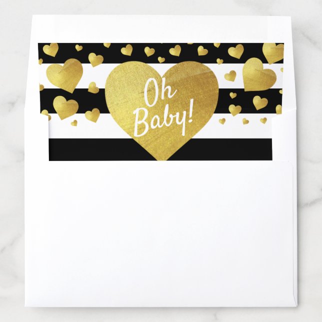 Little Sweetheart Valentine's Day Baby Shower Envelope Liner (In Envelope)