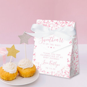 Little Sweetheart Valentine's Day Baby Shower Favor Boxes
