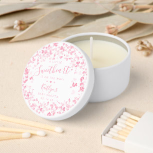 Little Sweetheart Valentine's Day Baby Shower Mini Candle Favors